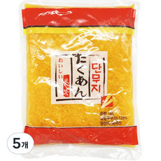 토호식품 단무지 알밥용, 1kg, 5개