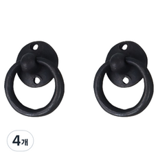 ALLGORR 黃銅環形把手 古典 35mm, 4個