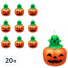 Eyaco 可愛國度 南瓜蠟燭, 混合顏色, 20個