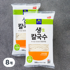 냉장_면사랑 생 칼국수, 500g, 8개