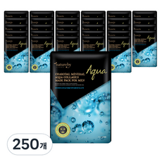 Nature by For Men 木炭礦物水性膠原蛋白面膜, 25ml, 250個