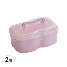 Healthy Safe 急救箱 粉紅色 中, 2個