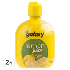갤럭시푸즈 레몬즙, 200ml, 2개