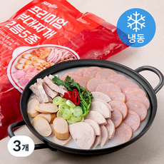 선진 프리미엄 부대찌개 모듬 5종 (냉동), 1kg, 3개