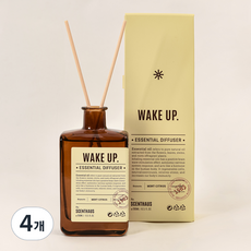 센트하우스 테라피 디퓨저, 웨이크 업, 200ml, 4개
