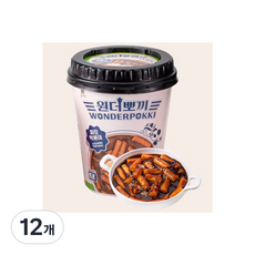 Samsiokki 炸醬炒年糕即食杯, 120g, 12入