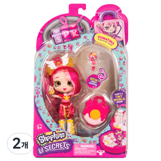 Shopkins 購物寶貝 莉兒的秘密 Shoppies 多娜提娜, 2個