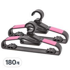 데코즈인 하트 논슬립 옷걸이, 핑크, 180개