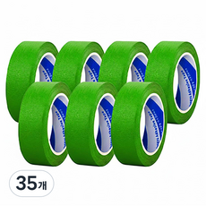 OON 마스킹 테이프 초록색 20mm, 35개