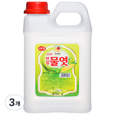 [뚜레반] 연일물엿, 3개, 3kg