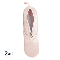 Marketpia 多用途小型芭蕾舞鞋筆袋, 2個, 混合顏色