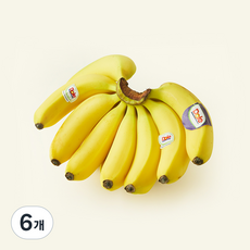 돌 베트남산 바나나, 6개, 1.3kg