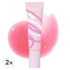 ETUDE 蜜糖潤色果凍唇膏, 03 水晶糖, 9g, 2個