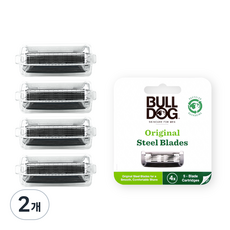BULLDOG 經典刮鬍刀片, 2個, 4入