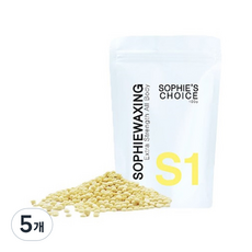 씨엠코스메틱 셀프 브라질리언 페이스 겨드랑이 왁싱 소피왁싱 S1 하드왁스, 100g, 5개