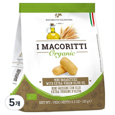 迷你橄欖油麵包脆棒, 5個, 150g