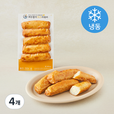 제주광어 치즈어묵 5개입 (냉동), 250g, 4개