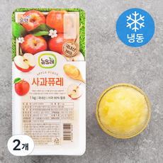 뉴뜨레 사과퓨레 (냉동), 1kg, 2개