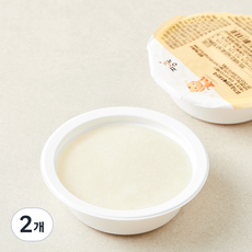 짱죽 초기 7개월 이유식 닭가슴살 양배추 묽은죽, 140g, 2개