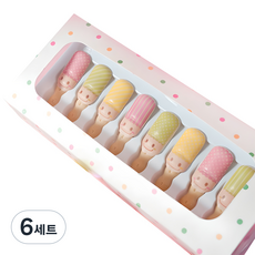 Sang Sang and 迷你手指巧克力棒製作DIY套組, 9種, 6套