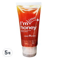 허니스푼 튜브 야생화꿀, 5개, 120g