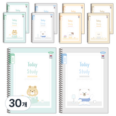 PENPIA 2 000 國小線圈聯絡簿 通用, 30個, 隨機出貨