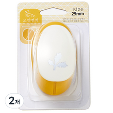 포코스 모양펀치 R-25, 홀리, 2개