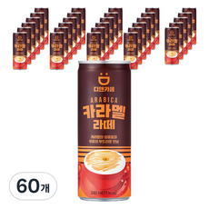 디앤카페 카라멜 라떼, 240ml, 60개