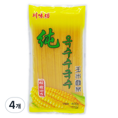 천미방 옥수수 국수, 400g, 4개 400g, 4개