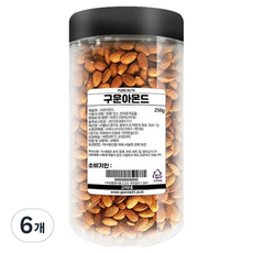 SUPERGOOD Gomine 烤杏仁果, 250g, 6罐