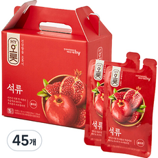 에치와이 오롯 석류즙 선물세트, 45개, 80ml