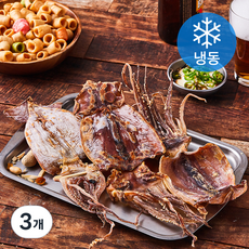 포항시 인증 구룡포건조 건오징어 (냉동), 120g(3미), 3개