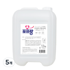 포프랑 초음파 식기세척기 세제, 13kg, 5개