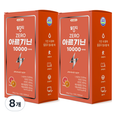닥터스원 힐링티 아르기닌 10000 부스터 자몽레몬맛 ZERO, 180g, 8개