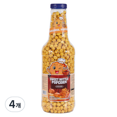 스위트 보틀 팝콘 카라멜향, 4개, 830g