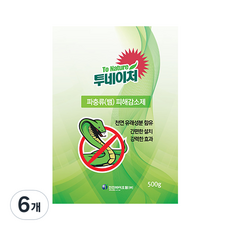 TONATURE 파충류 피해감소제, 500g, 6개