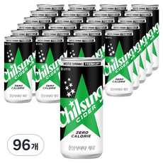 칠성사이다 제로 탄산음료, 310ml, 96개