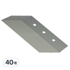 World Clean 一鍵式刮刀刀片, 40個