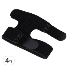 플렉스라인 쉬운 발가락 부목 블랙, 4개