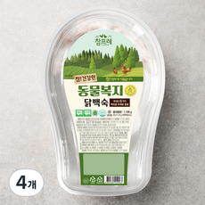 참프레 동물복지 인증 생닭 1151g + 보양백숙용 43g (냉장), 4개