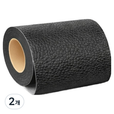 엠파이어 LEATHER FIX 가죽수선 시트지 테이프 20cm x 3m, 블랙, 2개