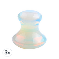 한별나라 얼굴 눈 마사지 롤러, 오팔 크리스탈, 3개