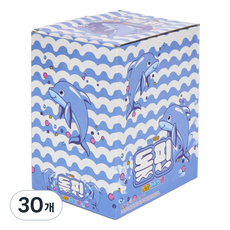 피치코리아 얼려먹는 돌핀모양 아이스팝 젤리, 30개, 120g