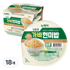 뉴케어 당플랜 가바현미밥, 200g, 18개
