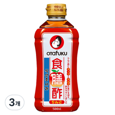 OTafUKU 御多福 蘋果醋飲, 500ml, 3瓶