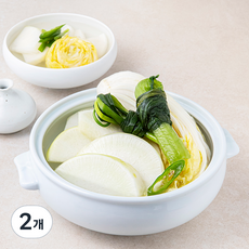 도미솔 맛있는 동치미, 2kg, 2개
