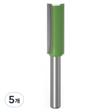 공구엔 트리머비트 생크 6mm 평비트 10mm, 5개