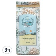 M.O.E Salt 頂級天日鹽, 3個, 450g