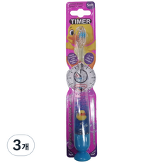 b.brite 角色LED定時動物朋友兒童牙刷, 3個, 鴨子(藍色), 1件