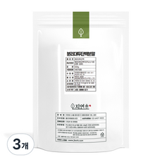 자연초 분리대두단백, 3개, 500g